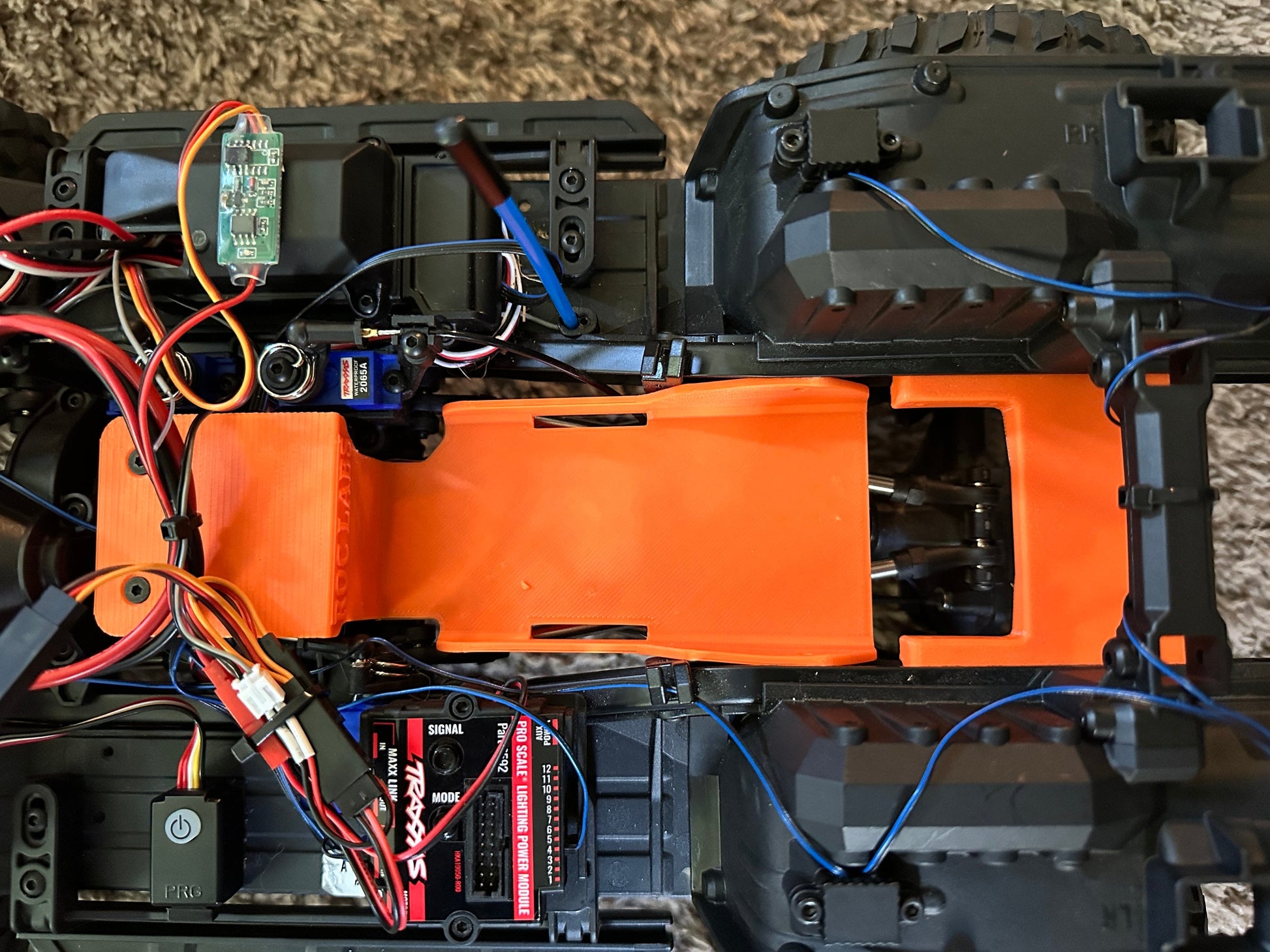 traxxas trx4 battery tray bowhouse