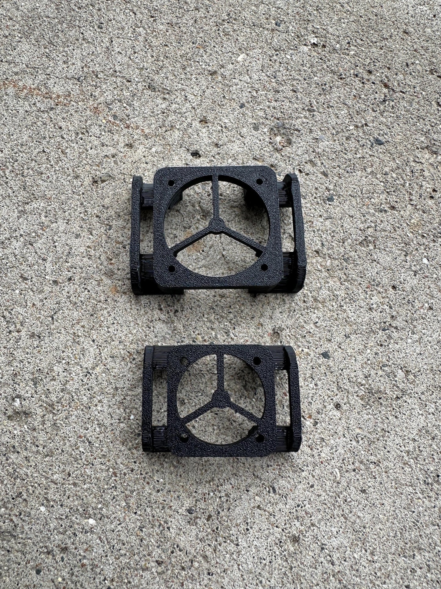 RC Motor Fan Mount: 30mm or 40mm, High Heat PETG