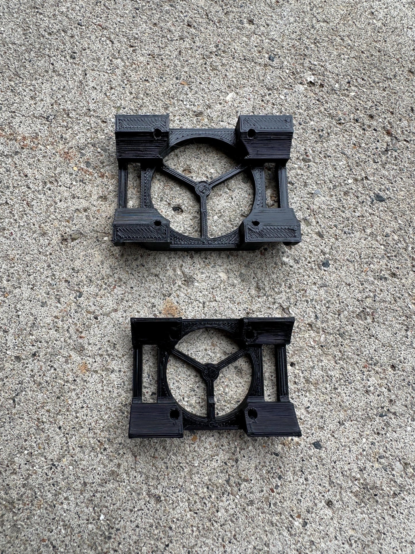 RC Motor Fan Mount: 30mm or 40mm, High Heat PETG