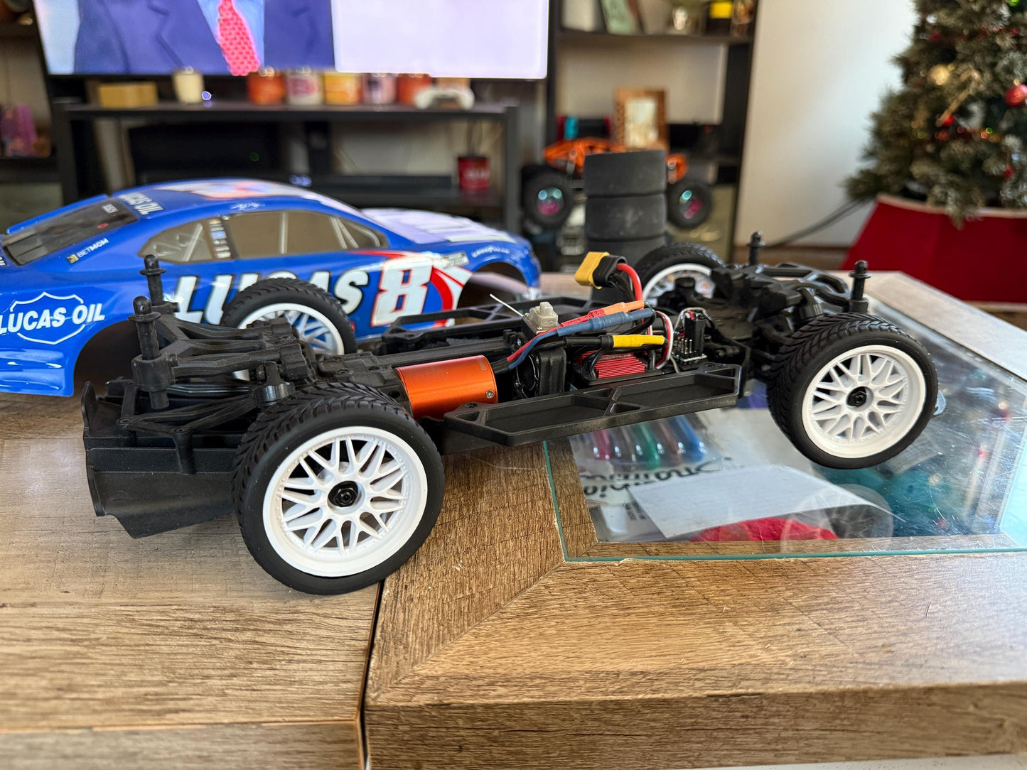 Losi NASCAR 8mm to 12mm hex adapter