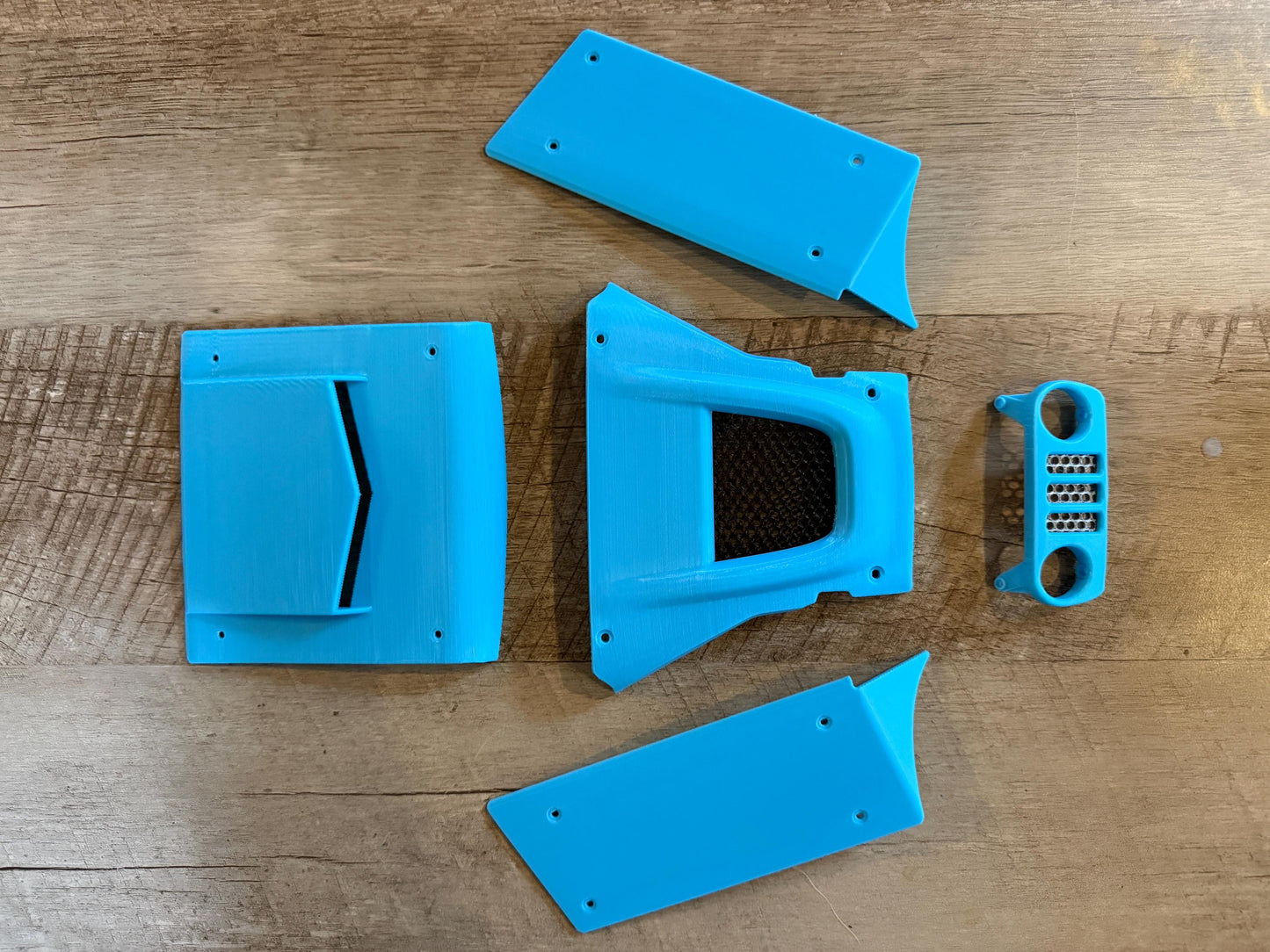 Vanquish H10 Optic Punisher jeep Body Kit blue