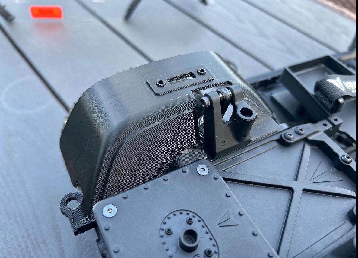 Knight Customs Vanquish VS410 Axial Jeep JL body mount & inner fender set