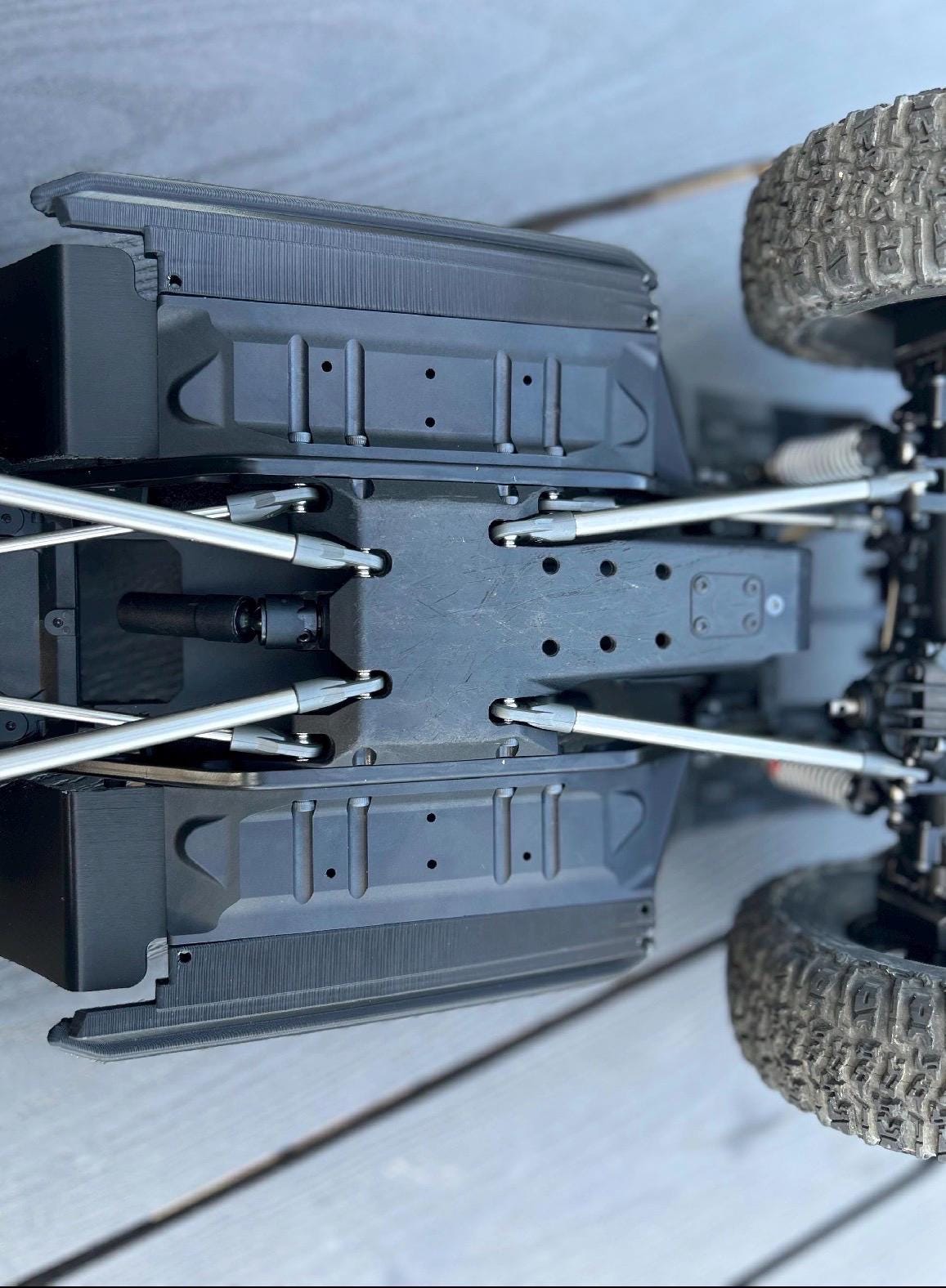 Knight Customs Vanquish VS410 Axial Jeep JL body mount & inner fender set