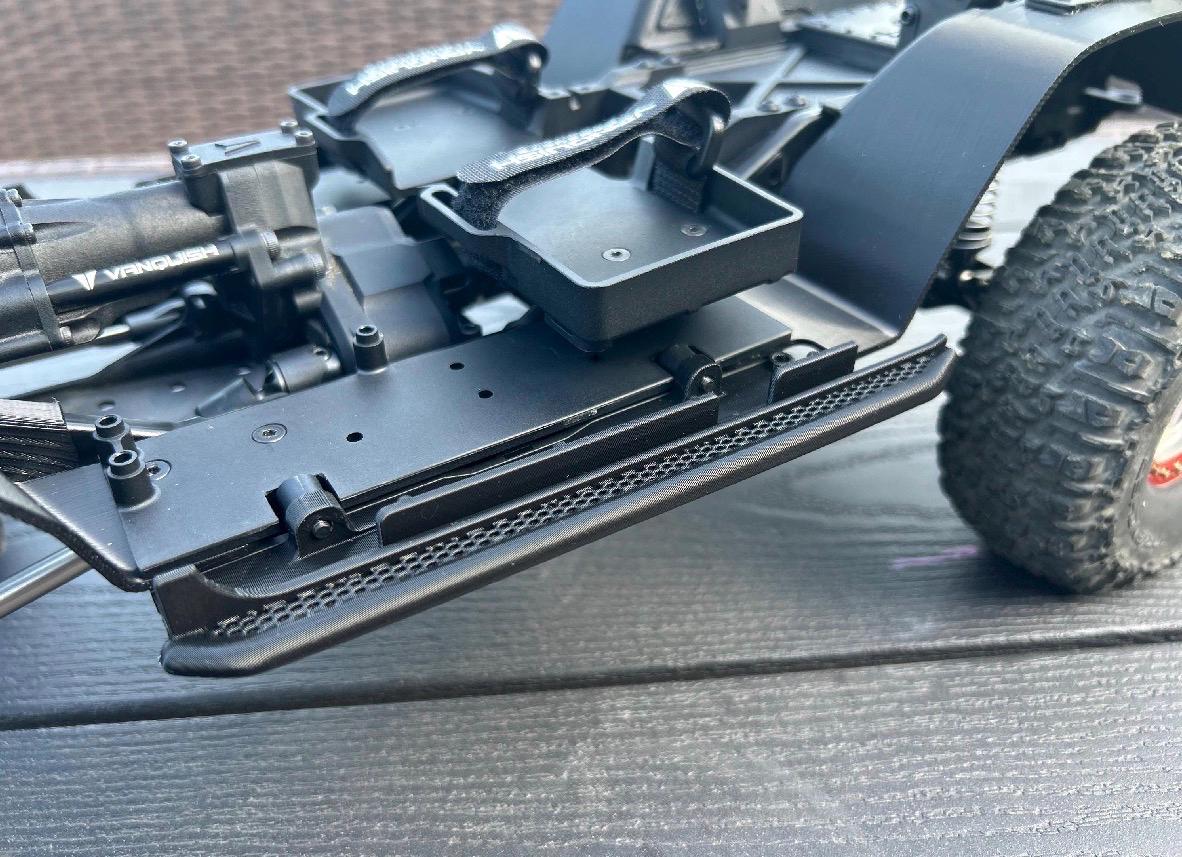 Knight Customs Vanquish VS410 Axial Jeep JL body mount & inner fender set