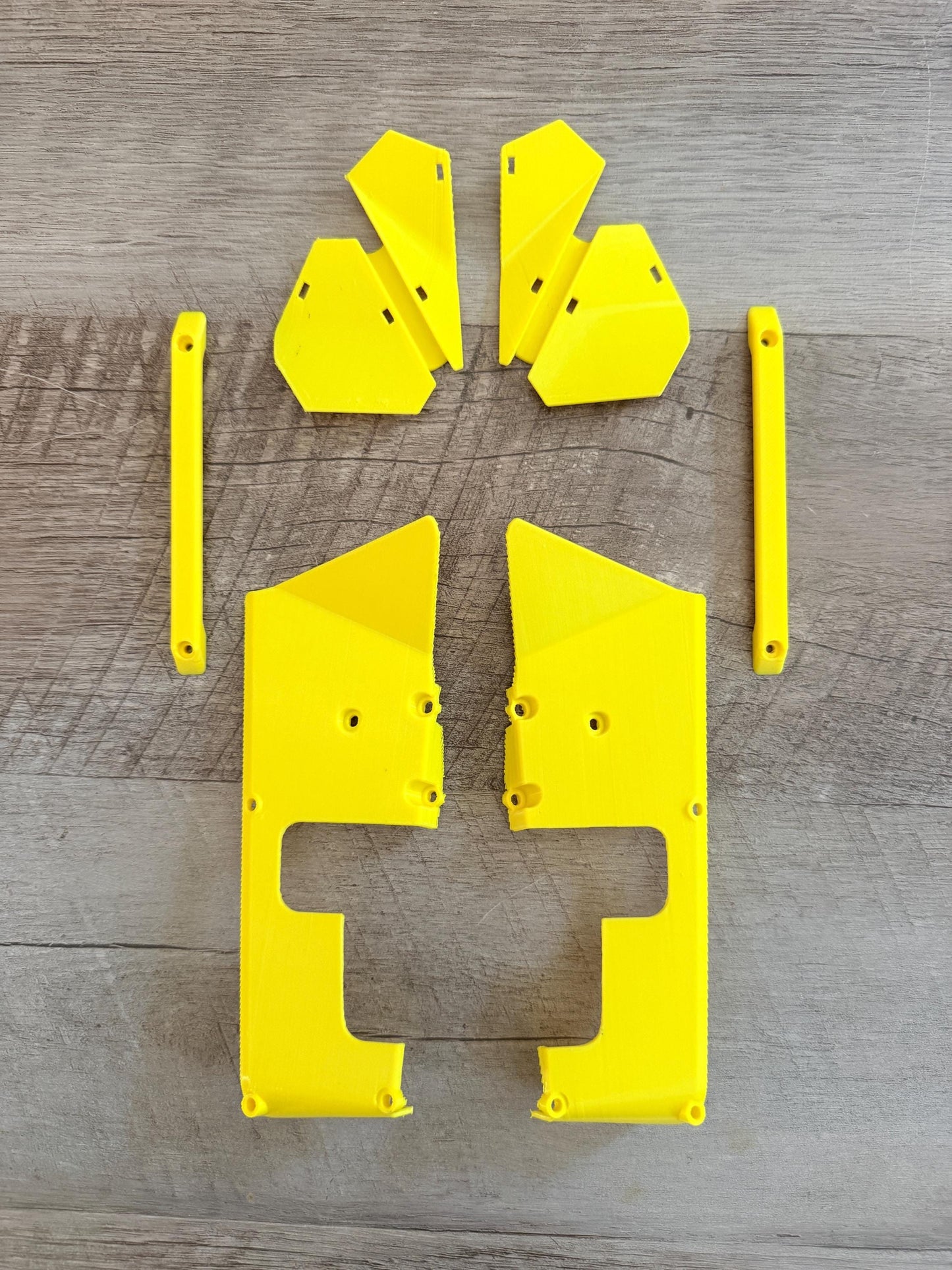 Vanquish H10 optic yellow parts