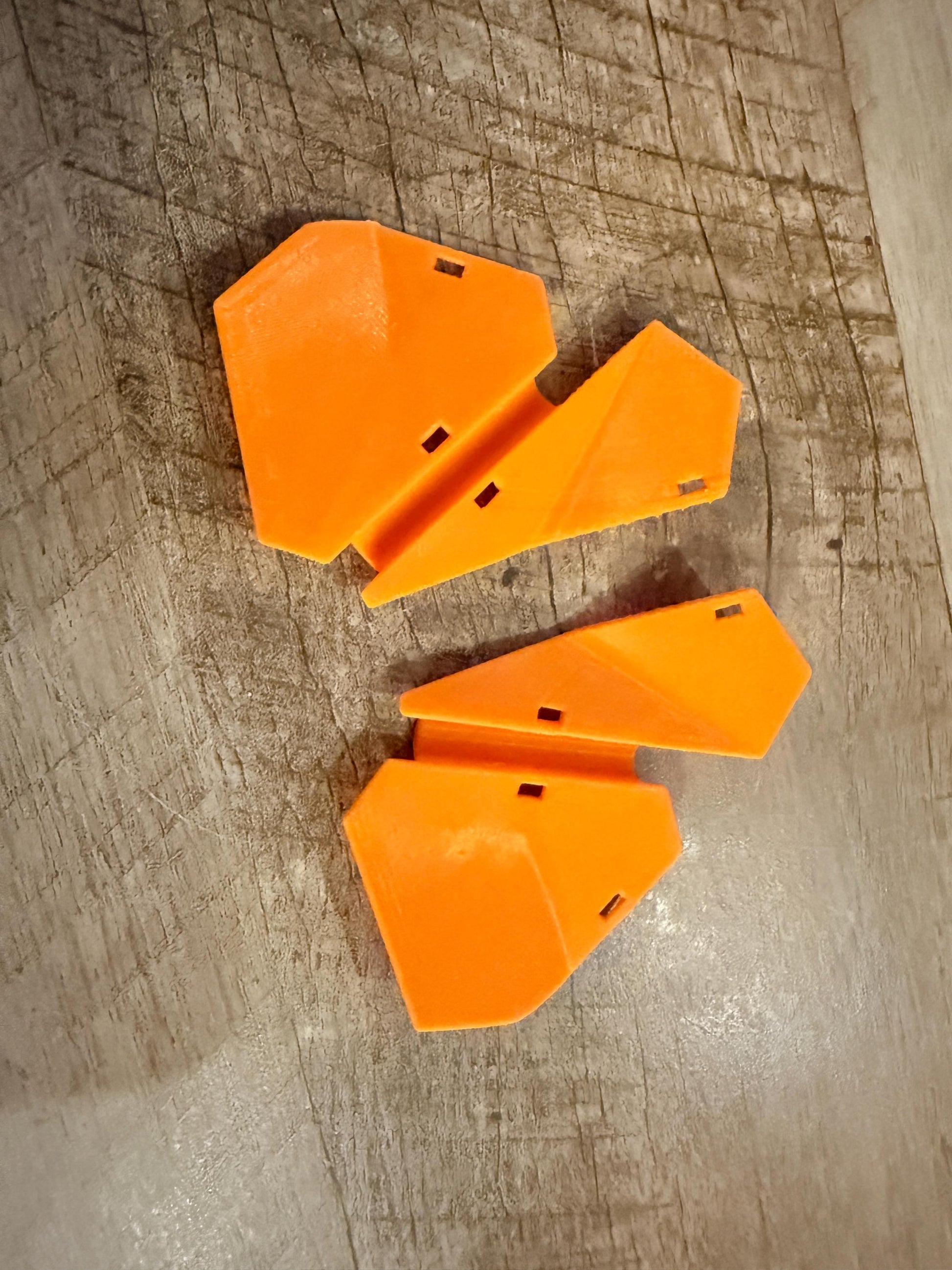 Vanquish H10 Optic Front Inner Fender orange