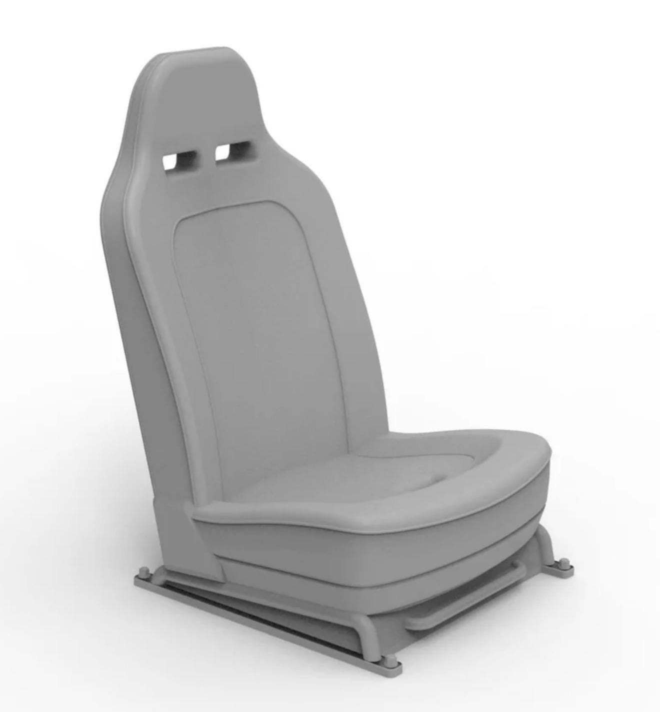 1/10 Scale RC Seat: Knight Customs Classic Style Interior Part
