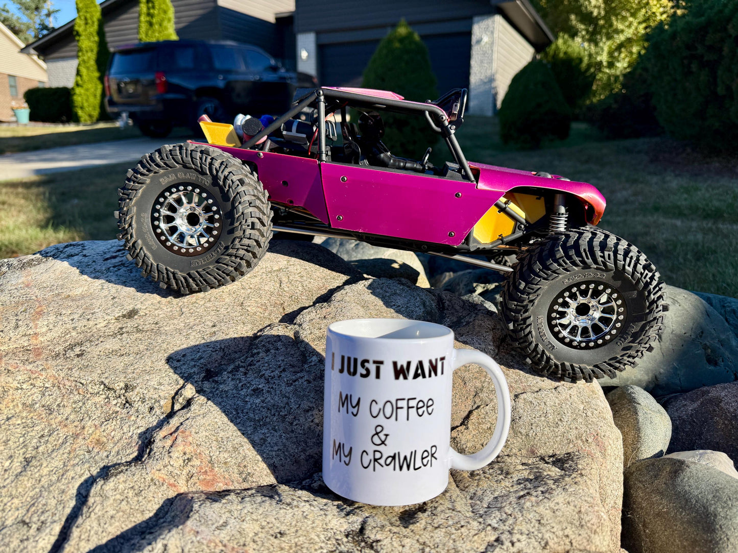 Custom printed mug for RC enthusiasts