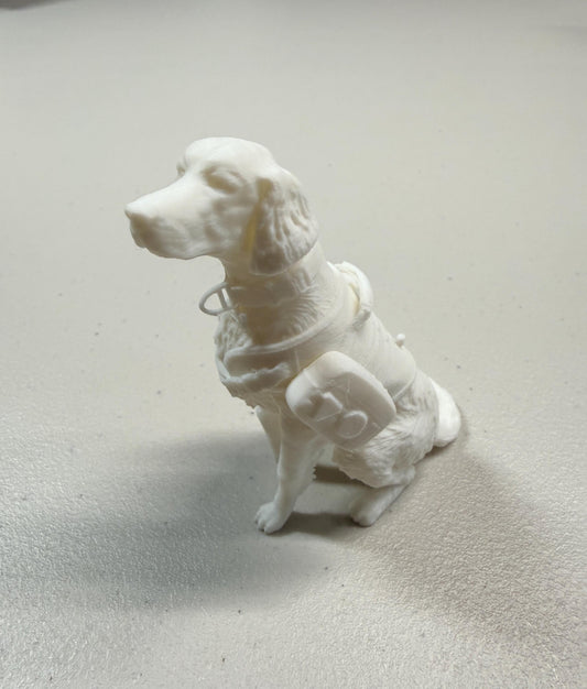 3d printed golden retriever
