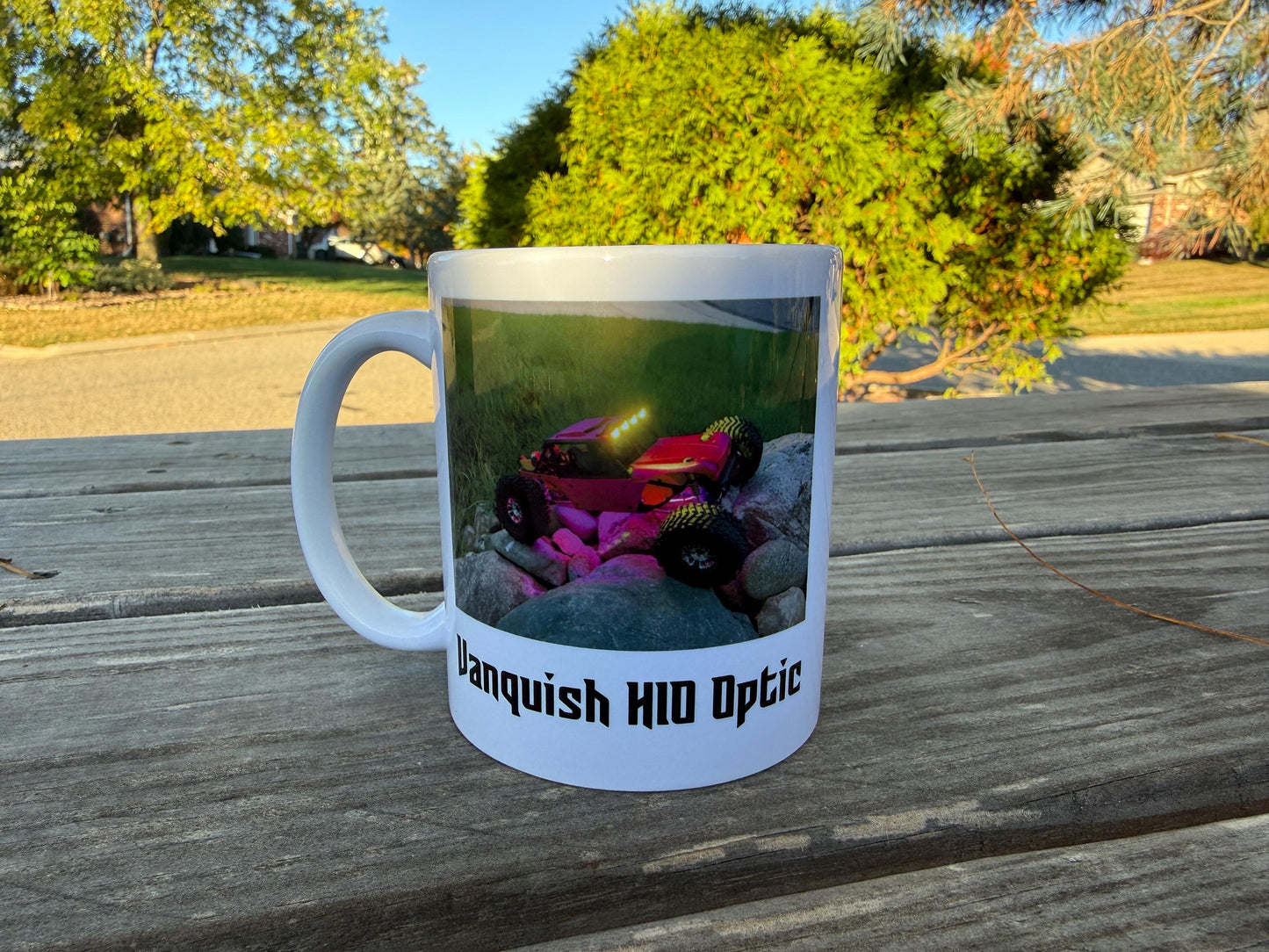 Custom printed mug for RC enthusiasts