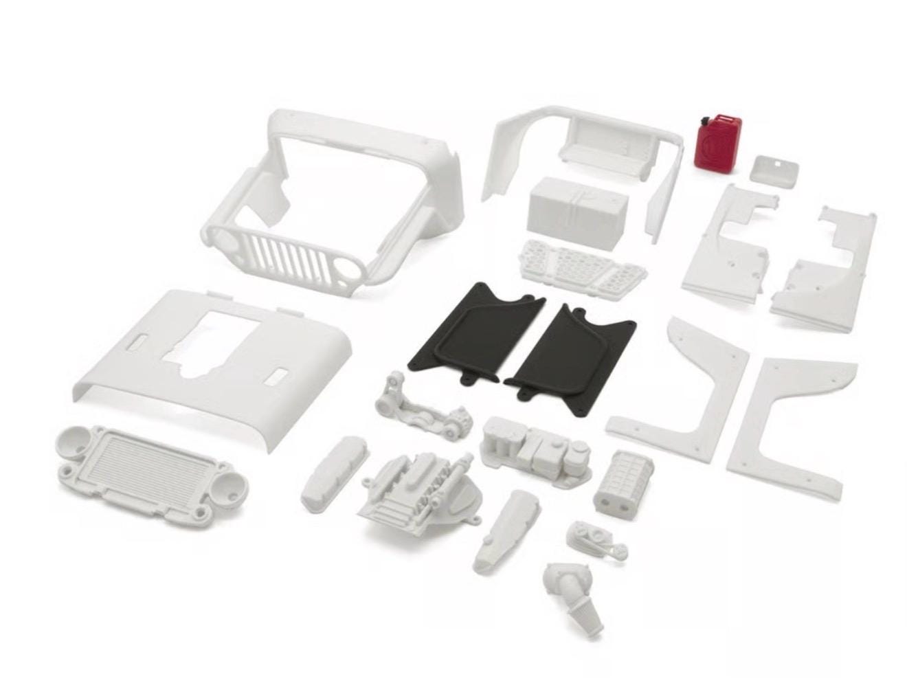 Vanquish H10 Optic Terra Recon kit parts