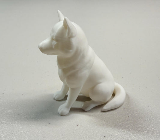 1/10 Scale 3D Printed Husky Figure – RC Trail Companion, Desk Accessory